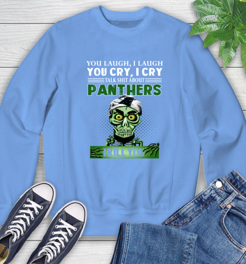 NFL Talk Shit About Carolina Panthers I Kill You Achmed The Dead Terrorist Jeffrey Dunham Football Sweatshirt 11