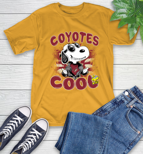 NHL Hockey Arizona Coyotes Cool Snoopy Shirt T-Shirt 2