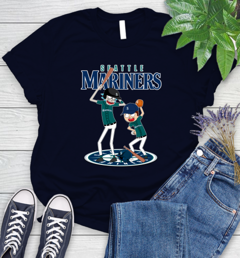 MLB Seattle Mariners Rick And Morty Baseball 93