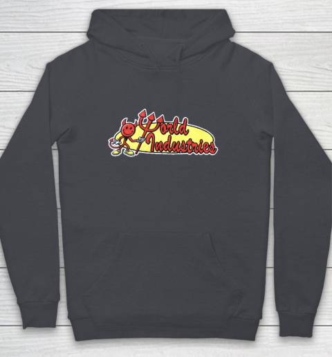 World Industries Devil Satan Hook Ups Skate Hookups Hook Ups Vintage 90's Youth Hoodie 5