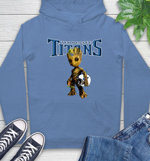 Tennessee Titans NFL Football Groot Marvel Guardians Of The Galaxy Hoodie 11