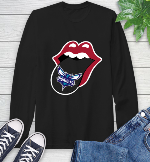 Charlotte Hornets NBA Basketball Lips I Root For My Team Adoring Fan 59