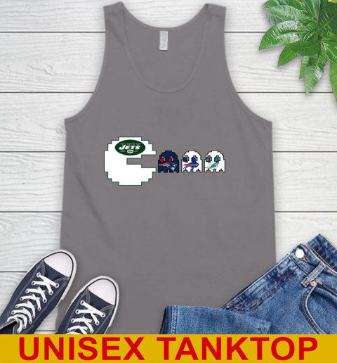 New York Jets NFL Football Pac Man Champion Tank Top 7