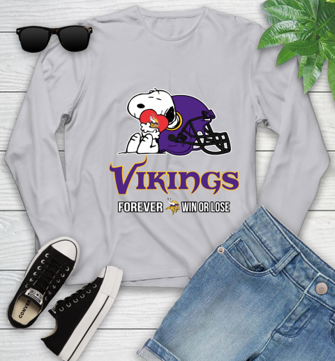 NFL The Peanuts Movie Snoopy Forever Win Or Lose Football Minnesota Vikings 129