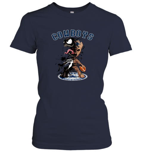 NFL Groot Guardians Of The Galaxy Football Sports Dallas Cowboys T-Shirt