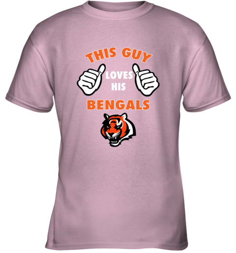 NFL Cincinnati Bengals Love My Cincinnati Bengals Football T-Shirt -  TeeNaviSport