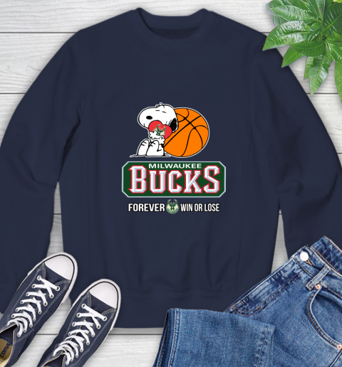 NBA The Peanuts Movie Snoopy Forever Win Or Lose Basketball Milwaukee Bucks 27