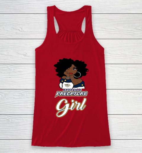 Nashville Predators Girl NHL Racerback Tank 5