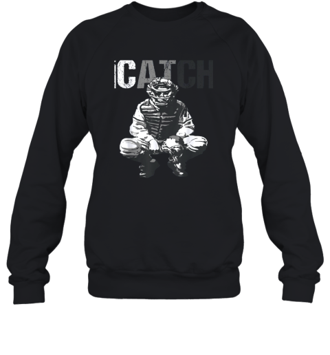 ICatch Baseball Player Catchers Mens Catchers Sweatshirt