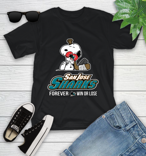 NHL The Peanuts Movie Snoopy Forever Win Or Lose Hockey San Jose Sharks 104