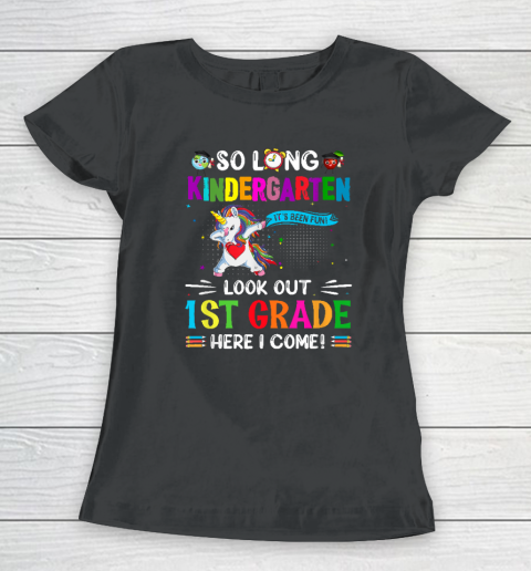 So Long Kindergarten 1st Grade Here I Come Women's T-Shirt