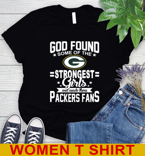 Green Bay Packers NFL Football God Found Some Of The Strongest