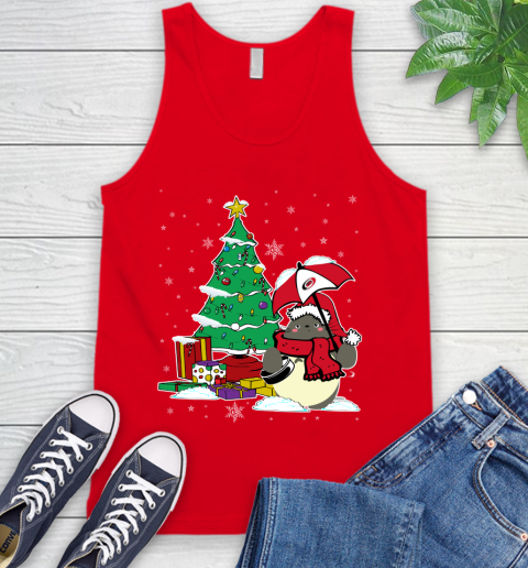 Carolina Hurricanes NHL Hockey Cute Tonari No Totoro Christmas Sports Tank Top 5