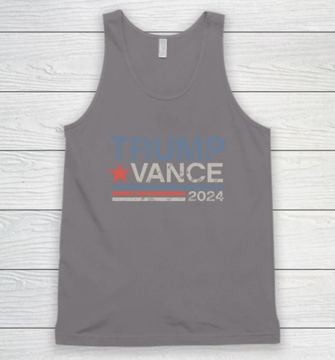 Trump Vance 2024 Retro Stripe Trump JD Vance Tank Top 5
