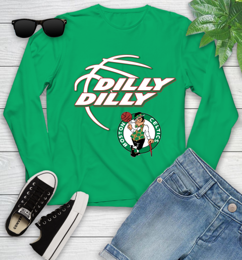 NBA Boston Celtics Dilly Dilly Basketball Sports Youth Long Sleeve 6