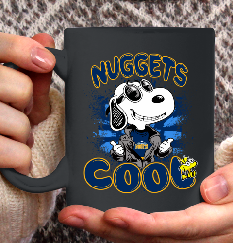NBA Basketball Denver Nuggets Cool Snoopy Shirt Ceramic Mug 15oz
