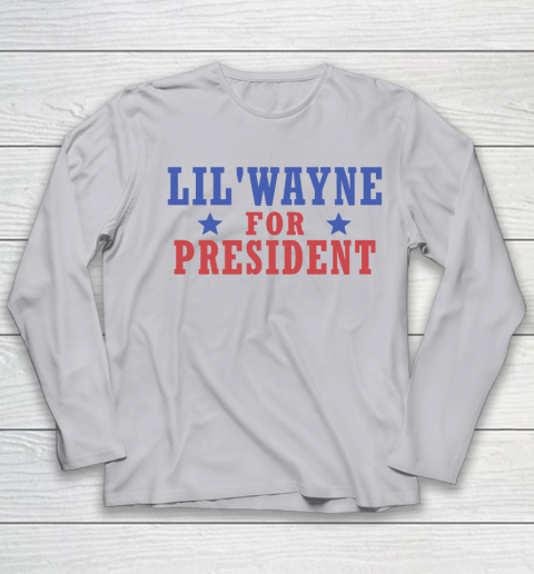Lil'Wayne For President Youth Long Sleeve 3