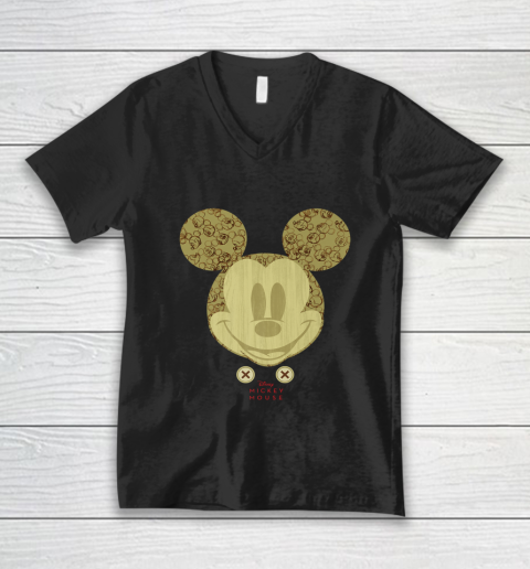 Disney Year of the Mouse Animator s Desk Mickey September V-Neck T-Shirt