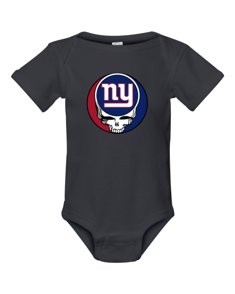 New York Giants x Grateful Dead Infant Baby Rib Bodysuit