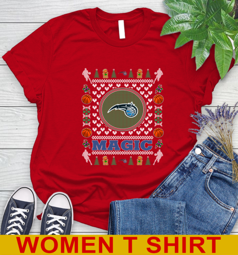Orlando Magic Merry Christmas NBA Basketball Loyal Fan Women's T-Shirt 11
