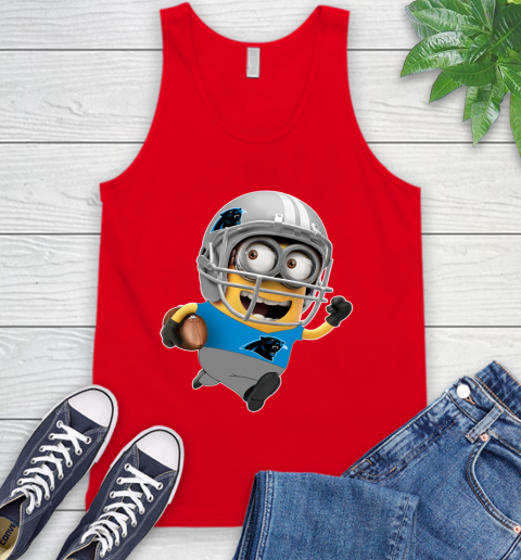 NFL Carolina Panthers Minions Disney Football Sports Tank Top 6