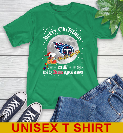 Tennessee Titans Merry Christmas To All And To Titans A Good Season NFL Football Sports T-Shirt 7