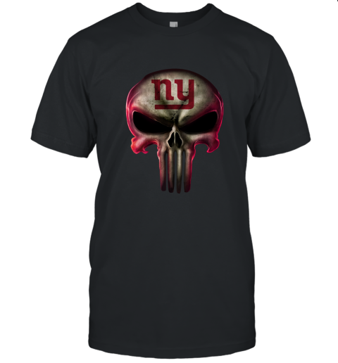 New York Giants The Punisher Mashup Football Unisex Jersey Tee