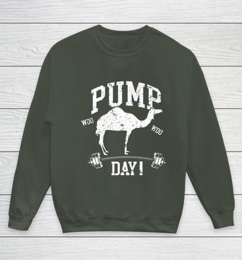 Funny Pump Day Hump Day Camel Weight Lifting Training Gym Youth Sweatshirt 9 Funny Pump Day Hump Day Camel Weight Lifting Training Gym Youth Sweatshirt - Image 9