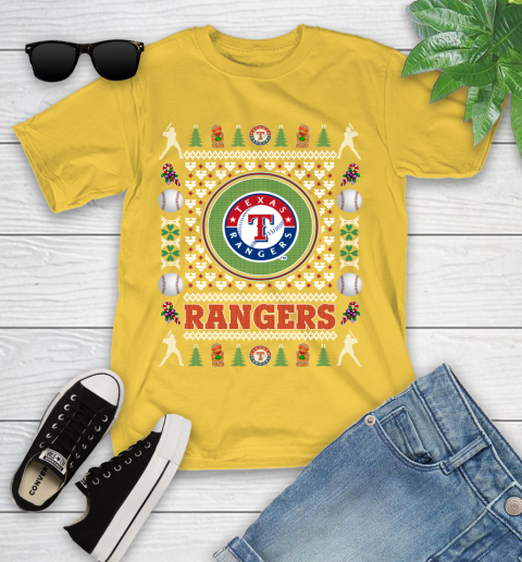 Texas Rangers Merry Christmas MLB Baseball Loyal Fan Ugly Shirt 109