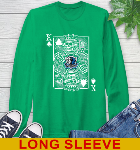 Dallas Mavericks NBA Basketball The King Of Spades Death Cards Shirt Long Sleeve T-Shirt 8