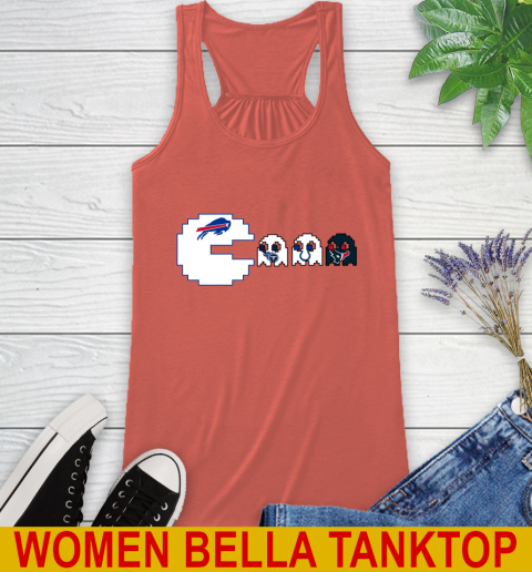 Buffalo Bills NFL Football Pac Man Champion Racerback Tank 4