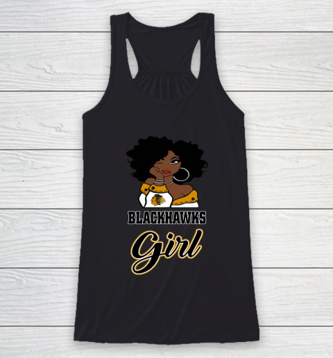 Chicago Blackhawks Girl NHL Racerback Tank