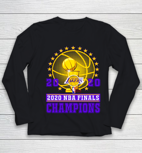 Los Angeles Lakers NBA Finals Champion 2020 Youth Long Sleeve