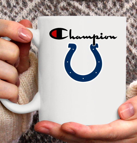 NFL Football Indianapolis Colts Champion Shirt Ceramic Mug 11oz