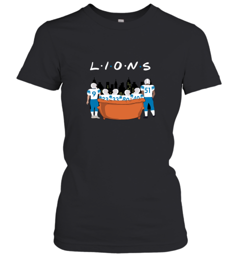 The Detroit Lions Together F.R.I.E.N.D.S NFL Women's T-Shirt