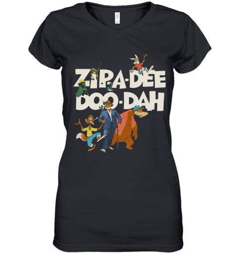 Zip Adee Doodah Women's V-Neck T-Shirt