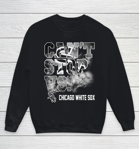 MLB Chicago White Sox Baseball Can't Stop Vs Chicago White Sox Youth Sweatshirt