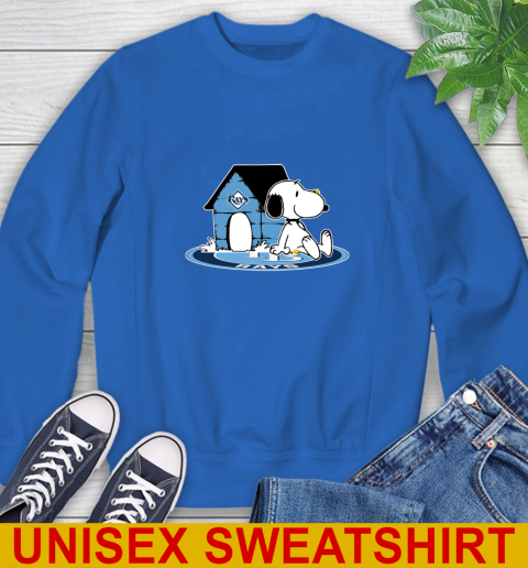 MLB Baseball Tampa Bay Rays Snoopy The Peanuts Movie Shirt Sweatshirt 9