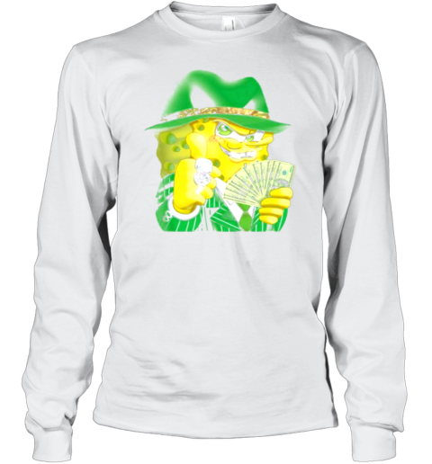 Gangster Spongebob Long Sleeve T-Shirt