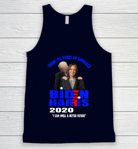 Anti Joe Biden Kamala Harris Hands On Can Smell The Future Tank Top 2