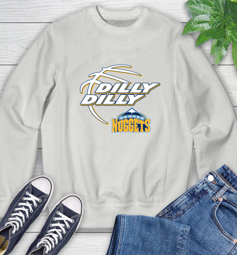 NBA Denver Nuggets Dilly Dilly Basketball Sports Sweatshirt 5
