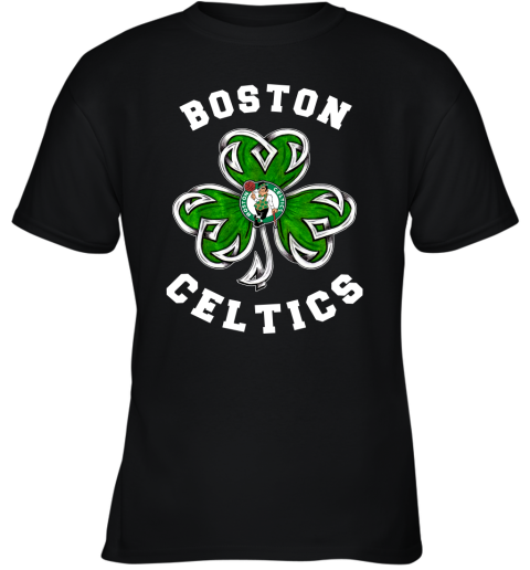 NBA Boston Celtics Three Leaf Clover St Patrick's Day Basketball Sports  Women's T-Shirt