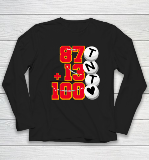 Cute 87  13 = 100 days of school Taylor 100th Day Of School Long Sleeve T-Shirt