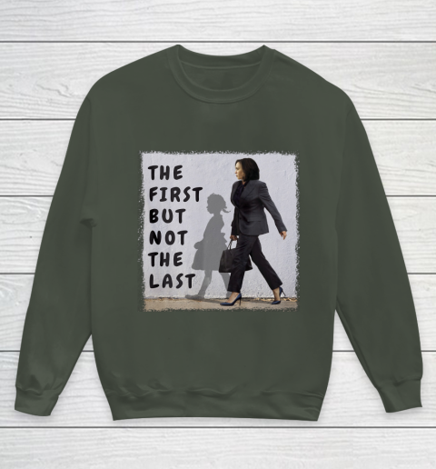 The First But Not The Last Kamala Harris Ruby Bridges Madam Youth Sweatshirt 8