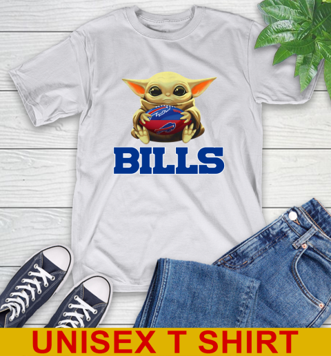 NFL Football Buffalo Bills Baby Yoda Star Wars Shirt T-Shirt 12
