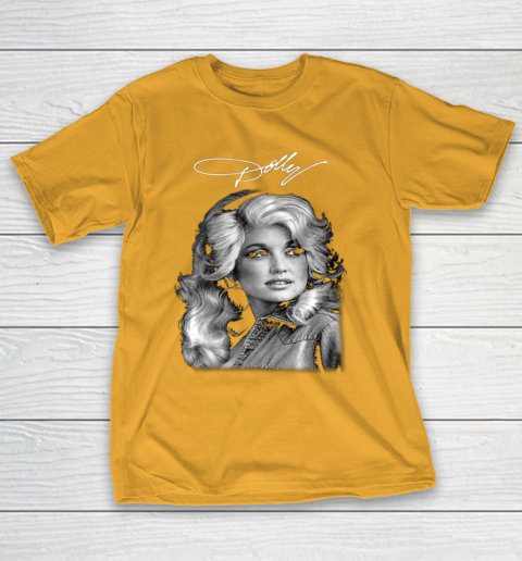 Dolly Parton Classic Vintage Signature T-Shirt 2