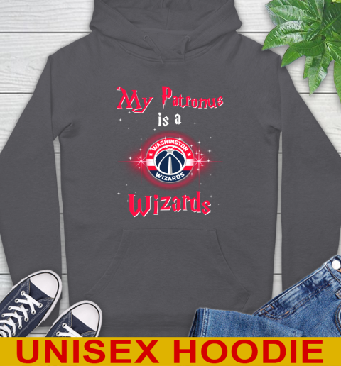 NBA Basketball Harry Potter My Patronus Is A Washington Wizards Hoodie 7