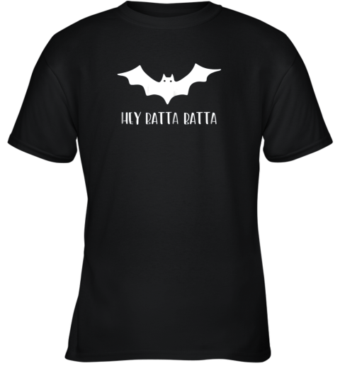 Halloween Bat Shirt Funny Baseball Lover Hey Batta Gift Youth T-Shirt