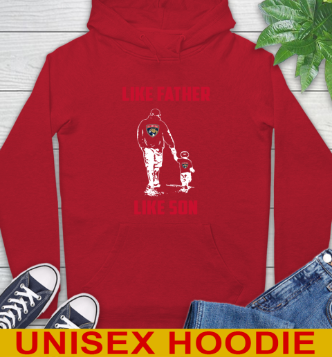 Florida Panthers NHL Hockey Like Father Like Son Sports Hoodie 10