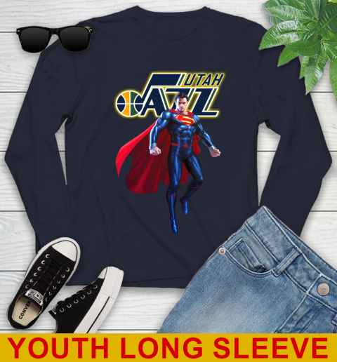NBA Awesome Superman Basketball Sports Utah Jazz 124